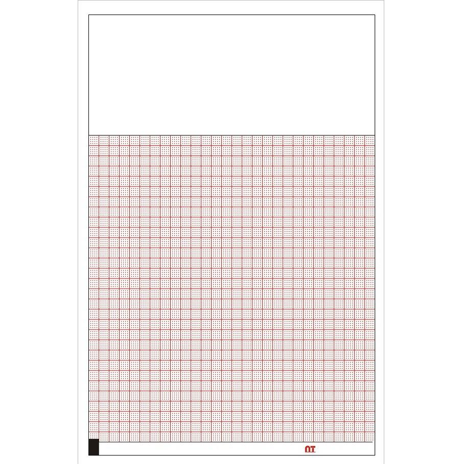 Papel Térmico Para Electrocardiógrafo De 21.6 CM X 14 CM - Catálogo: NT 7989