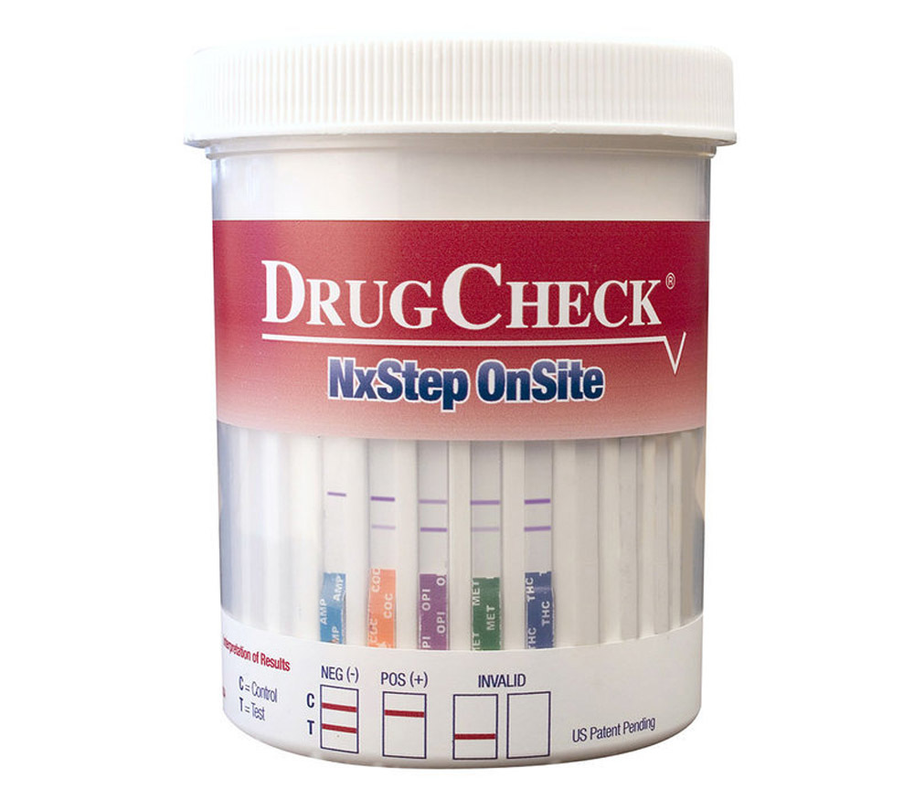 TEST 4 drogas - DIP AMP + COC + THC + OPI. CONTROLES DE DROGAS